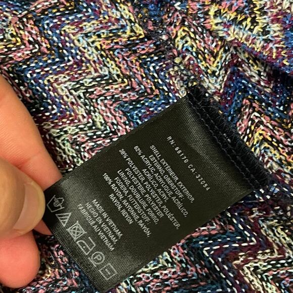 ANTHROPOLOGIE - Maeve Zig Zag Stripe Knit Dress - Picture 5 of 7